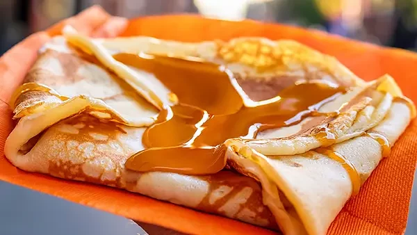 Crepe con Caramelo