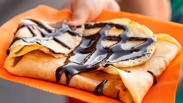 Crepe con Chocolate